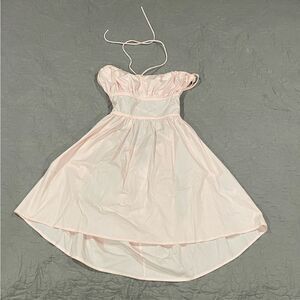 Forever 21 Baby Pink Small Dress New Open Back